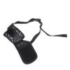 ibasenice Adjustable Anti-Bite Dog Muzzle, Breathable Polyester, Black, with Adjustable Strap for Small Dogs view 1