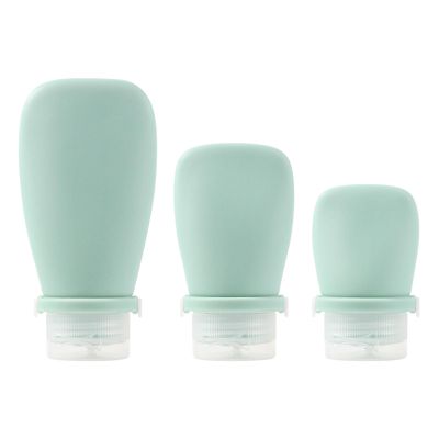 Travel Toiletry Bottles, 3-Piece Set, Empty