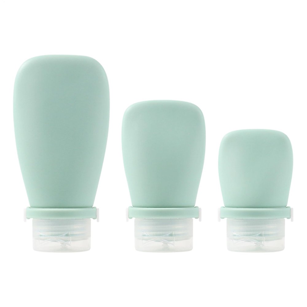 Travel Toiletry Bottles, 3-Piece Set, Empty