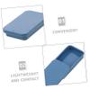 SEWOART 10-Pack Blue Metal Bird Feeding Boxes for Budgerigars and Cockatiels view 3