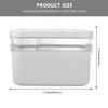 GANAZONO Portable First Aid Case, Large Double-Layer Medicine Box with Handle and Safety Lock view 2