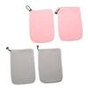 TOGEVAL 2-Pair Cotton Plush Paraffin Wax Gloves view 1