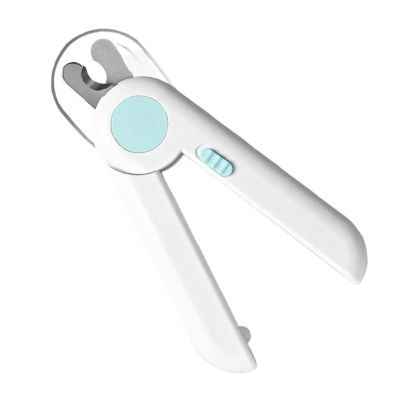 Dog Nail Clippers with LED Light and File