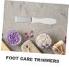 4-Piece Foot File Set, ABS and Stainless Steel view 2