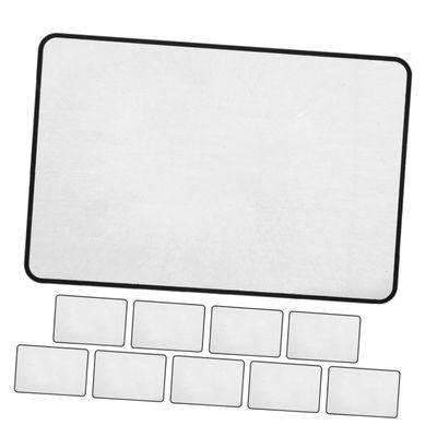 Credit Card Magnifier, 10-Pack, Thin PVC for Reading and School