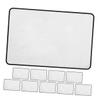 Credit Card Magnifier, 10-Pack, Thin PVC for Reading and School view 1