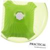 LOLIPPYY Noiseless Wheel for Mice and Gerbils, Green Plastic, Space-Saving Indoor Exercise Toy view 3