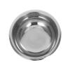 Hohopeti Silver Round Metal Shaving Bowl view 1