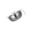 Hohopeti Silver Round Metal Shaving Bowl view 2