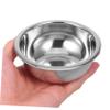 Hohopeti Silver Round Metal Shaving Bowl view 4