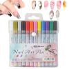 Nail Markers, 5.31-Inch Gel Pens for Nails view 1