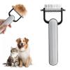 Double-Sided Dog Shedding Comb view 1