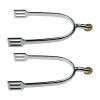 Coated Zinc Alloy English Spurs, 30 mm Neck view 3