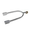 Coated Zinc Alloy English Spurs, 30 mm Neck view 4