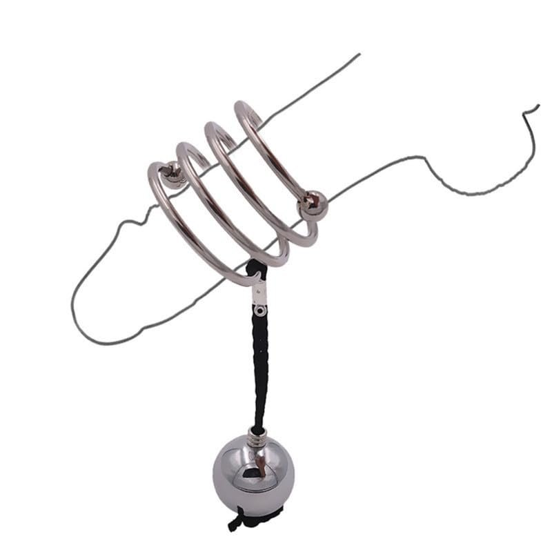 QiKKago Multifunctional Long Circular Single-Ball Tool with Load-Bearing Design, Portable Fitness Equipment, H1