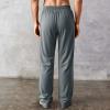 Men's Patient Care Pants, Fully Open Pants for Home Care, Older Adults, Fractures and Rehabilitation, Dark Gray, XXL view 2