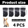 4 Pack Dog Shoes Outdoor Protection view 2