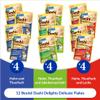 INABA Dashi Delights Wet Cat Food with Real Chicken, Delicate Flakes, Grain-Free, Sugar-Free, No By-Products, Premium Japanese Cat Treats, 40 g (12-Pack) view 4