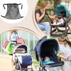 Large-Capacity Stroller Organizer with Mesh Pocket view 4