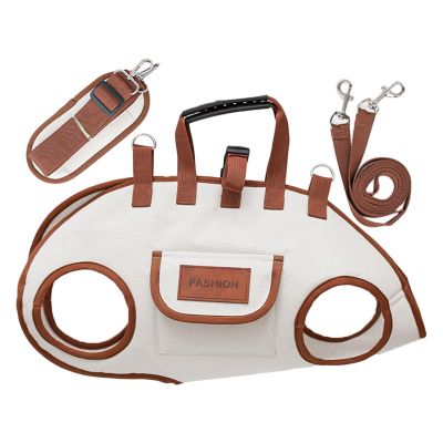predolo Dog Carrier Bag, Oxford Fabric, Breathable, Portable, for Travel and Outdoor Walks