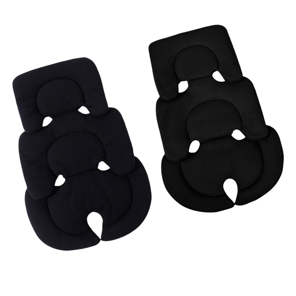 Portable Baby Seat Cushion with High Backrest and Breathable Fleece Cover