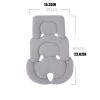 Portable Baby Seat Cushion with High Backrest and Breathable Fleece Cover view 4