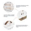 Eoixuqba Bird Cage, Double Lock, Foldable Cage view 4