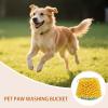 Dog Paw Cleaner Cup, Non-Slip, Soft, Foldable Accessory view 2