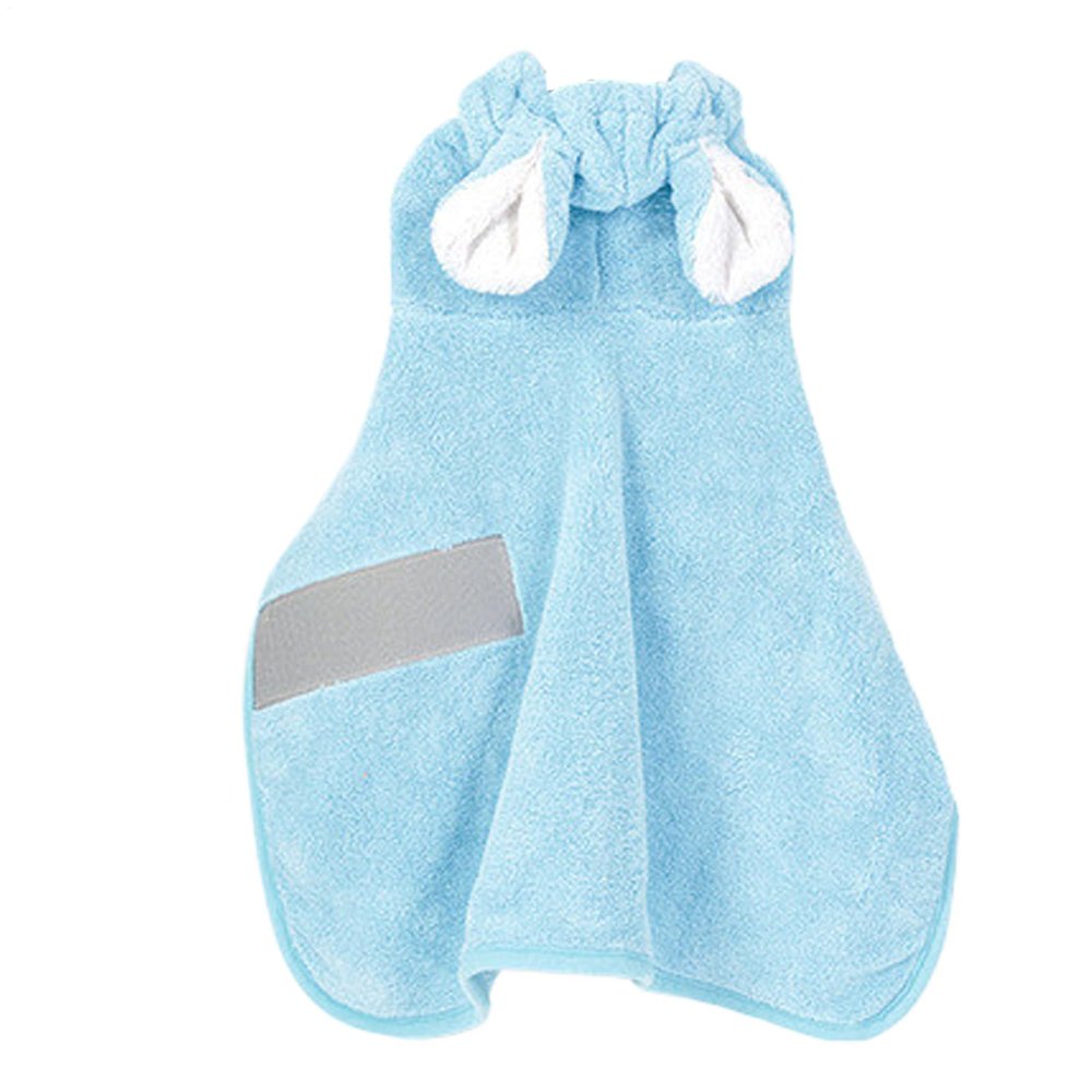 Dog Towel with Hood | Quick-Drying Pet Bath Towel