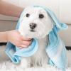 Dog Towel with Hood | Quick-Drying Pet Bath Towel view 2
