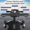 FANGZHL 4-Wheel Folding Electric Mobility Scooter, Aluminum Alloy, 100 kg Capacity, Charger and Basket Included view 2