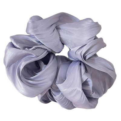 Anevous 5-Pack Women's Hair Ties, Thick Elastic Scrunchies for Thick Hair, Purple