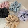 Anevous 5-Pack Women's Hair Ties, Thick Elastic Scrunchies for Thick Hair, Purple view 3