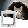 Small Cat Door, 4-Way Lock, Weatherproof view 3