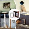 Small Cat Door, 4-Way Lock, Weatherproof view 4
