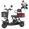 Lightweight 4-Wheel Mobility Scooter for Seniors, Black, 25A view 1