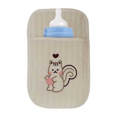 Baby Crib Headboard Organizer with Diaper Compartment