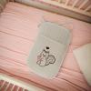 Baby Crib Headboard Organizer with Diaper Compartment view 3