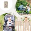 Baby Crib Headboard Organizer with Diaper Compartment view 4