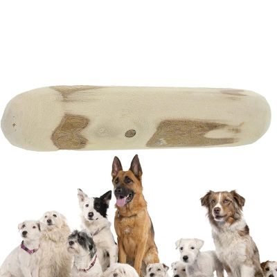Dog Toy - Natural Coffee Wood Chew Toy for Small Dogs & Puppies