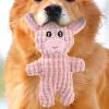 Renchey Bite-Resistant Squeaky Dog Toy for Teeth Cleaning view 3
