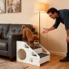 4-Step Anti-Slip Dog Stairs for Indoor Use view 3
