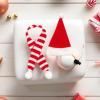 Pet Santa Costume - Santa Hat for Small Animals view 3