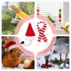 Pet Santa Costume - Santa Hat for Small Animals view 4