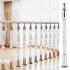 Adjustable Acrylic Stair Railing Spindles, Transparent Crystal Balusters with Mounting Screws, 90 cm, for Indoor Safety view 1