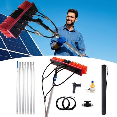 Extendable Water-Fed Window Cleaning Pole for Conservatory Roofs and High Windows