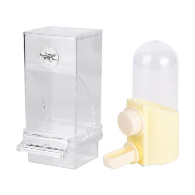 Bird Waterer, Automatic Drinking Dispenser for Parrots