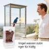 Bird Waterer, Automatic Drinking Dispenser for Parrots view 2