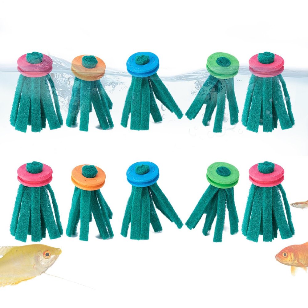 Aquarium Spawning Mop Set of 10 Moss Balls for Fish Breeding