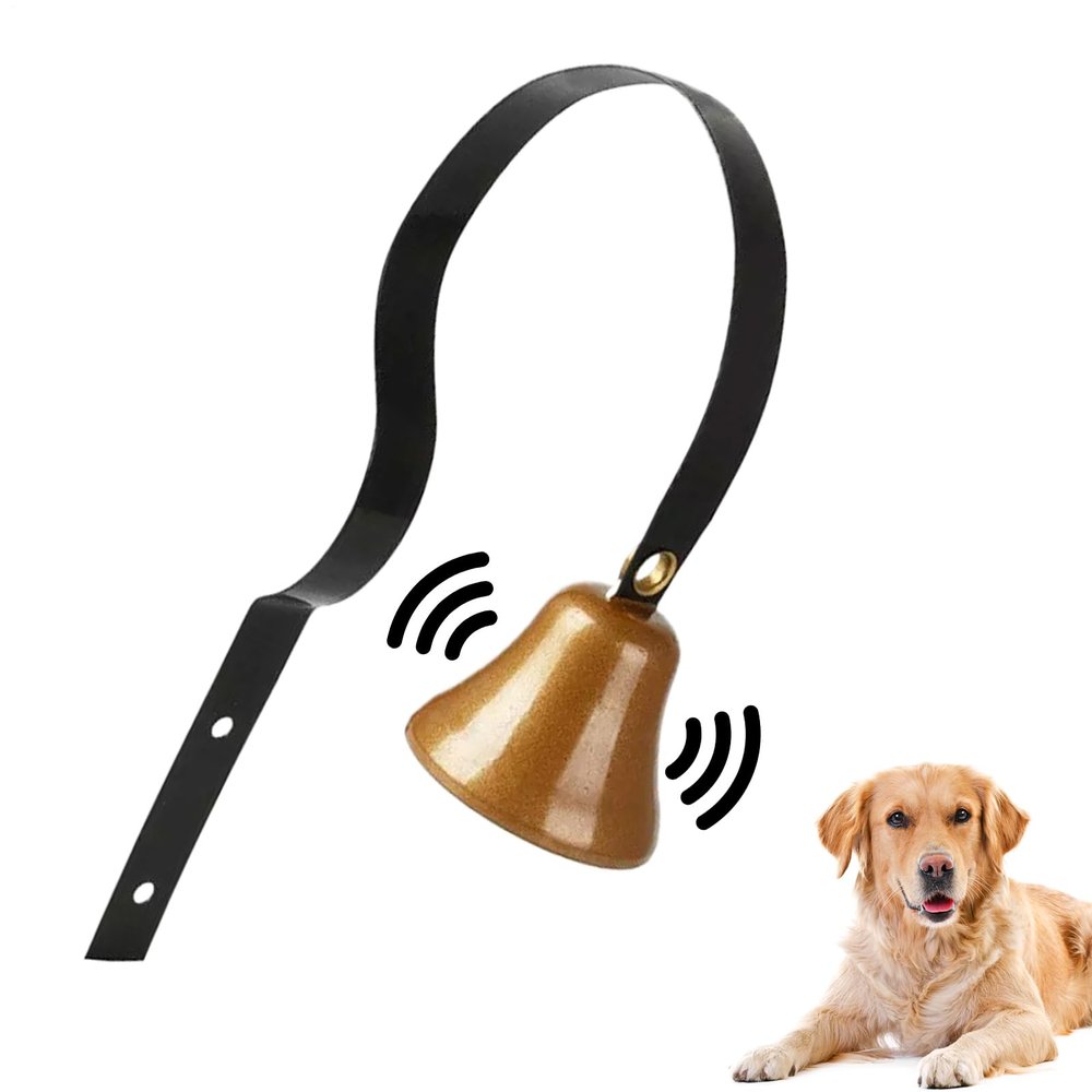 Generic Dog Bell - Brass Bell for Walks